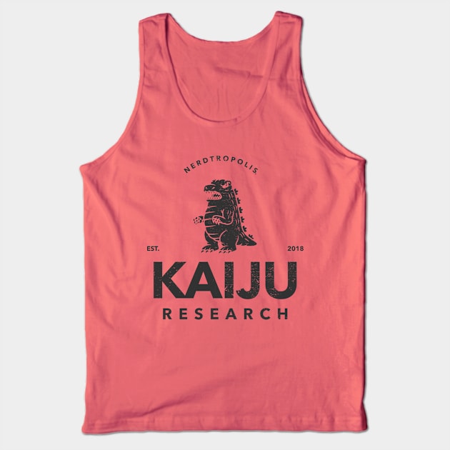 Kaiju Research Tank Top by nerdtropolis